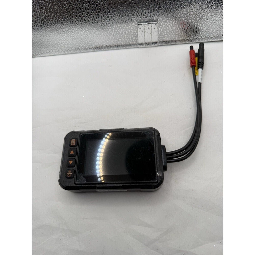 Motorcycle Dash Cam, G Sensor Motorcycle Recorder Wide Angle for‎ Motorbike